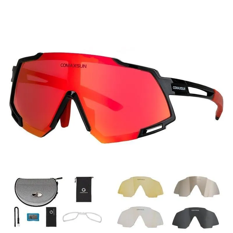 Professional Polarized 5 Len Cycling Glasses