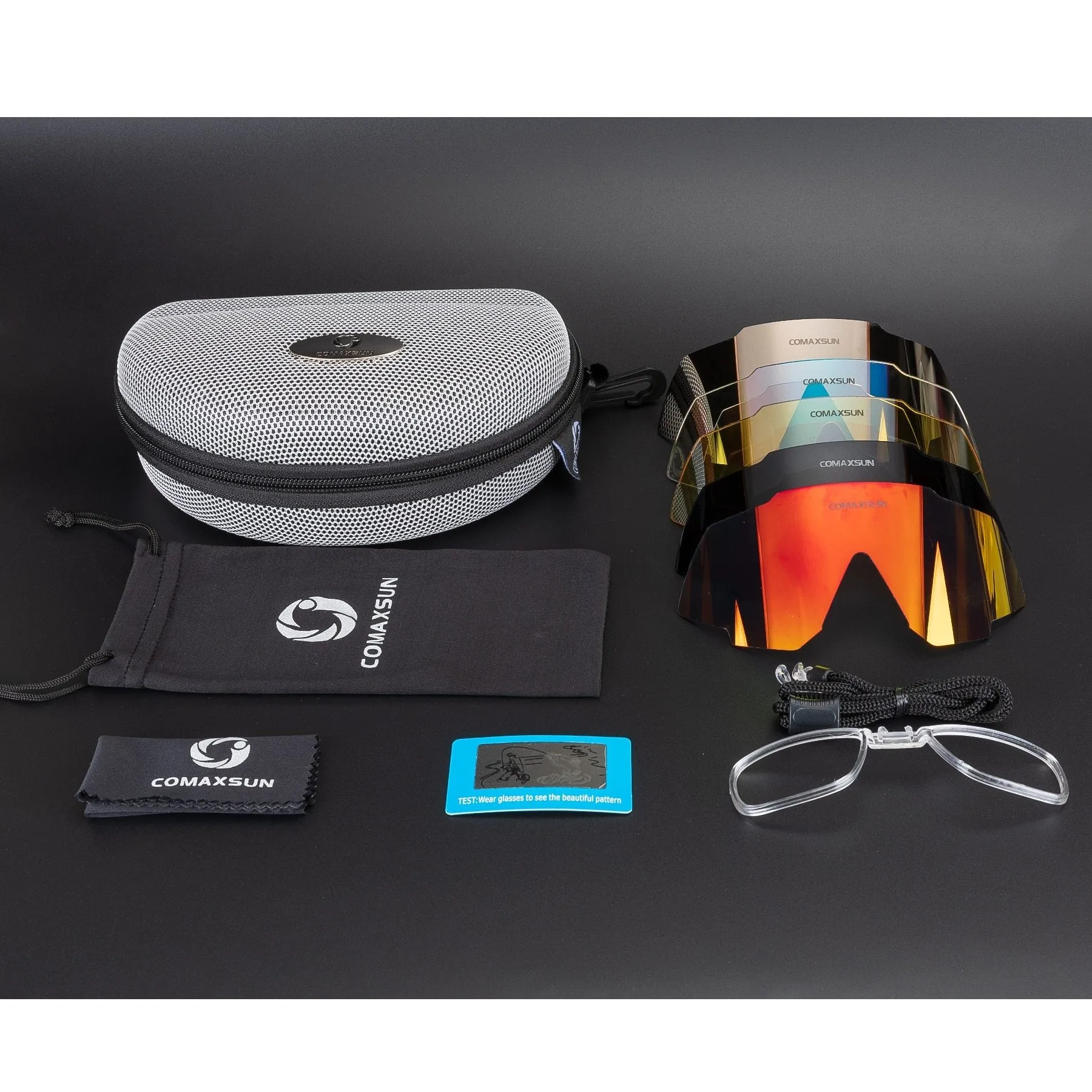 Professional Polarized 5 Len Cycling Glasses