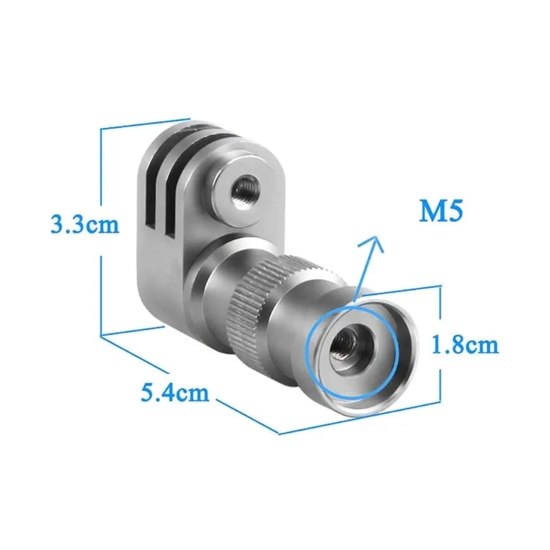 Quick Release Camera Mount For Gopro Hero 3 / 4 / 5 Front / Rear QR