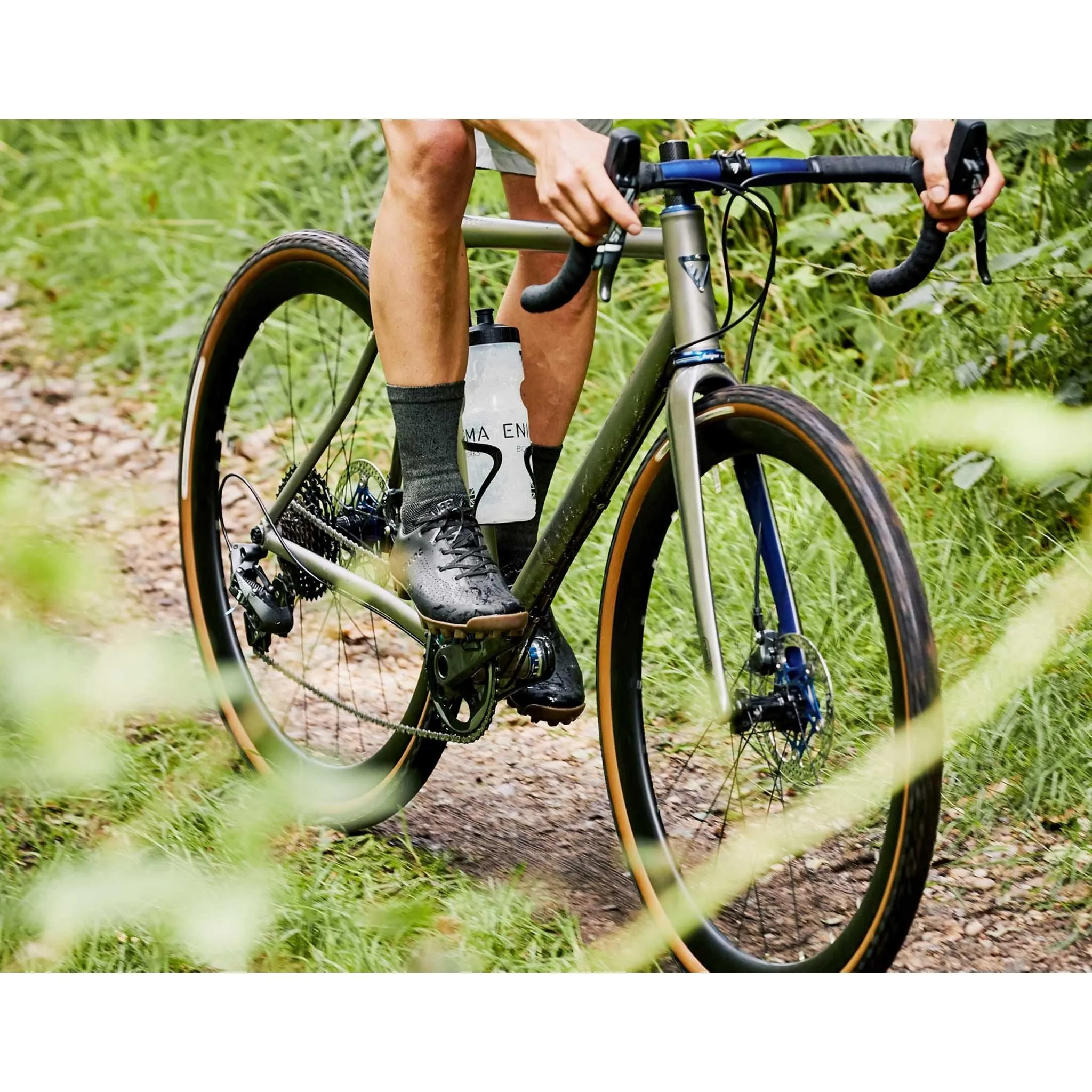 QUOC EXTRA FINE MERINO TECH WOOL SOCK - GREEN CAMO