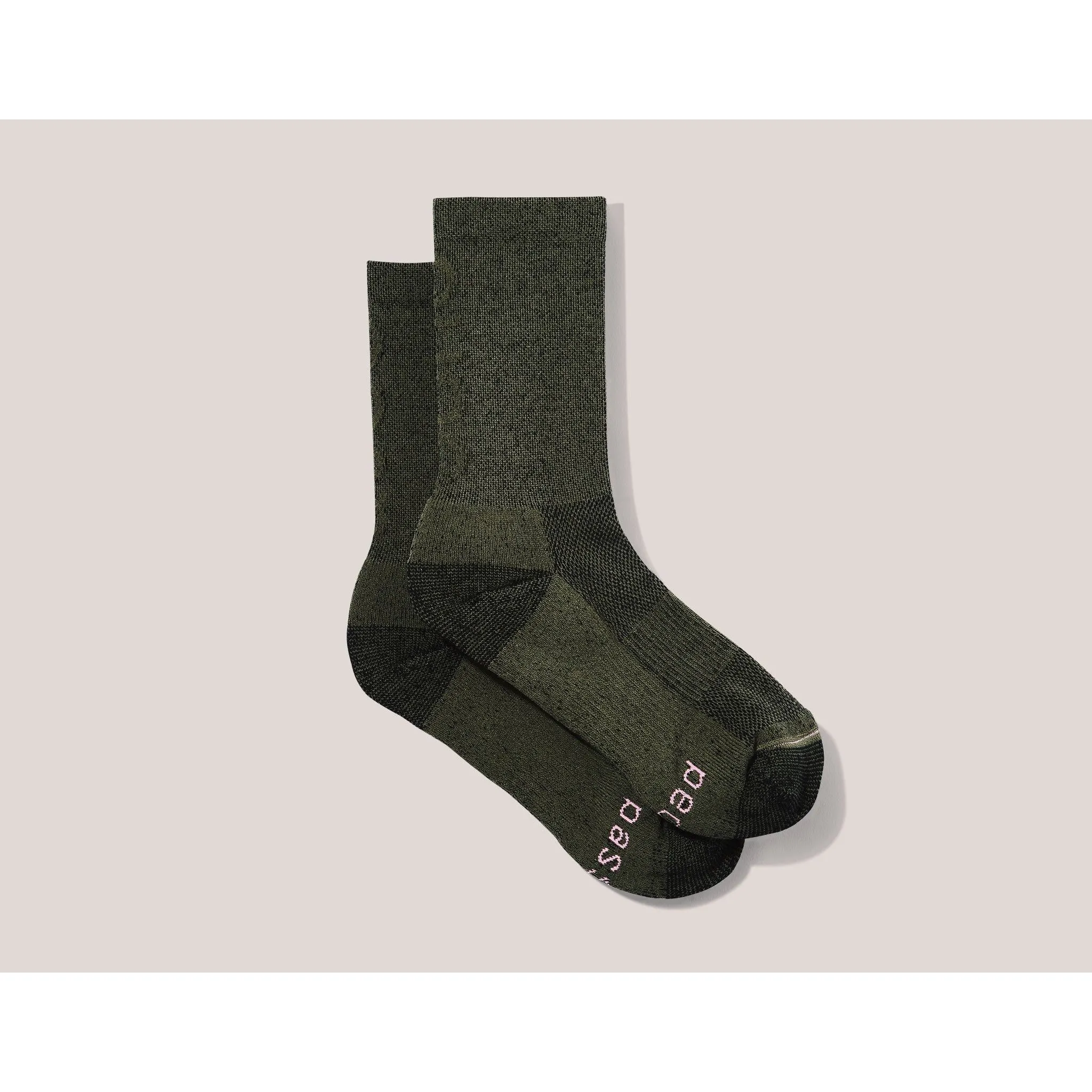 QUOC EXTRA FINE MERINO TECH WOOL SOCK - GREEN CAMO