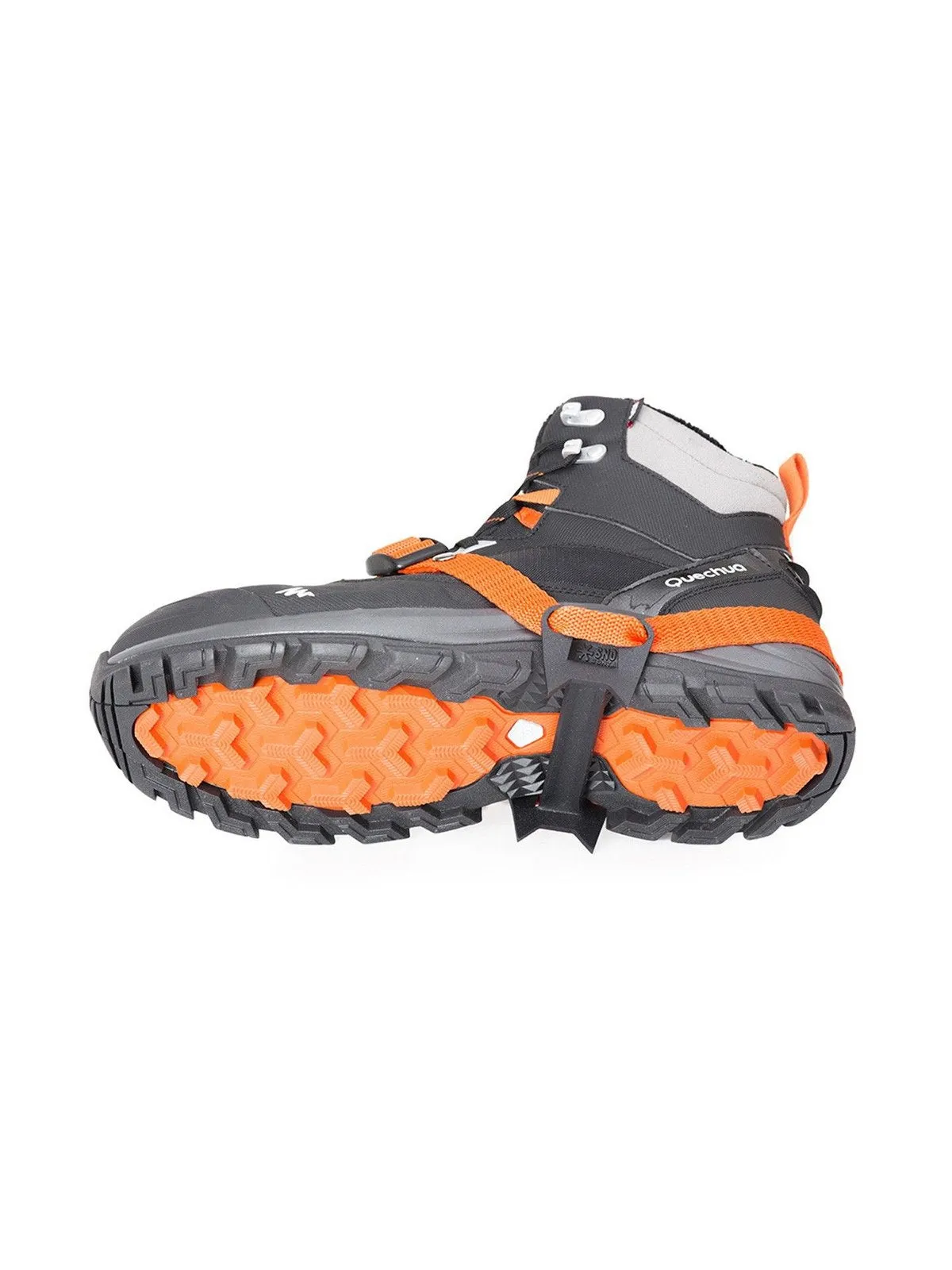 Raczki turystyczne RAPEKS MINI CRAMPONS - pomarańczowe