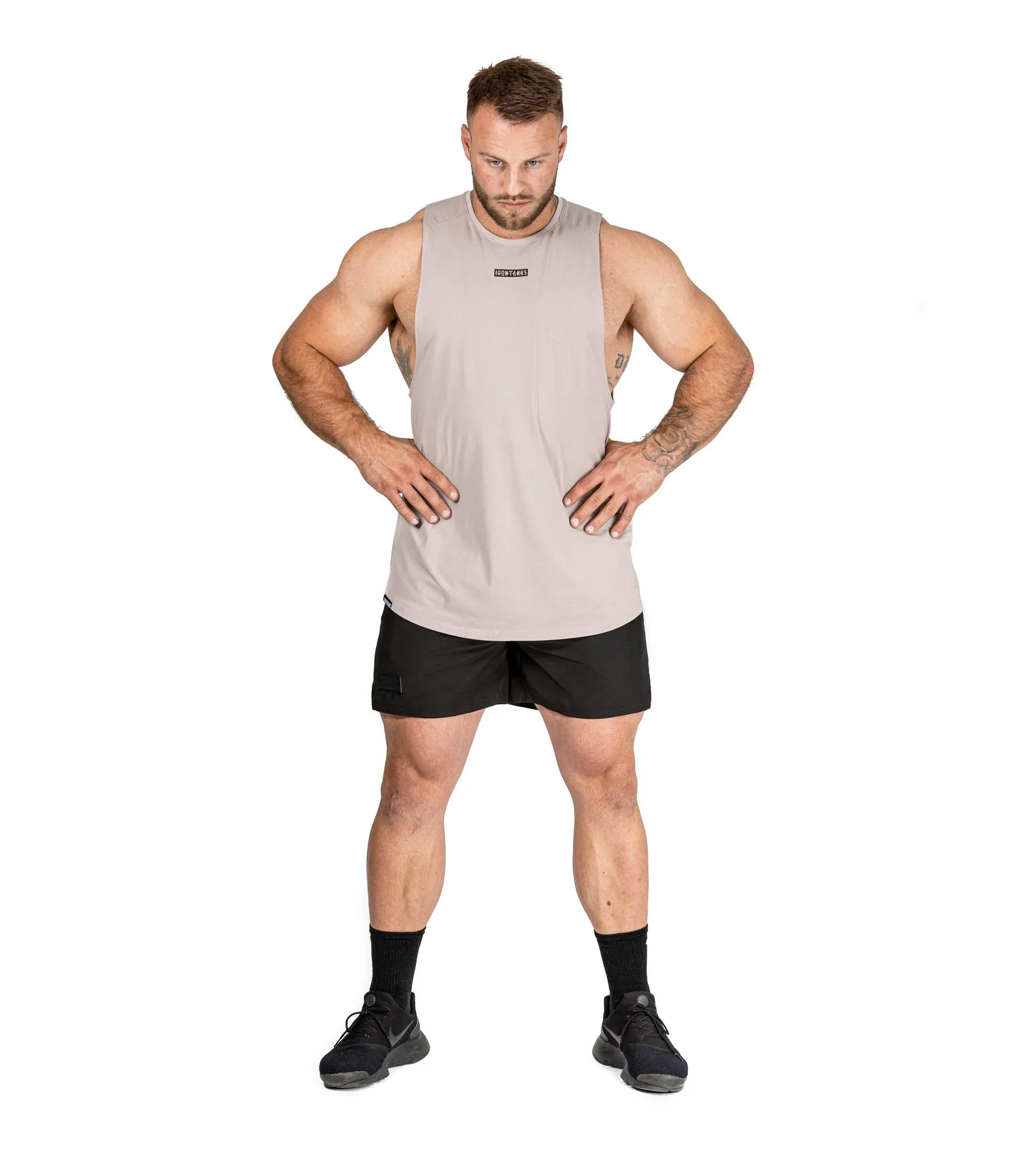 Raider Muscle Tank - Bone