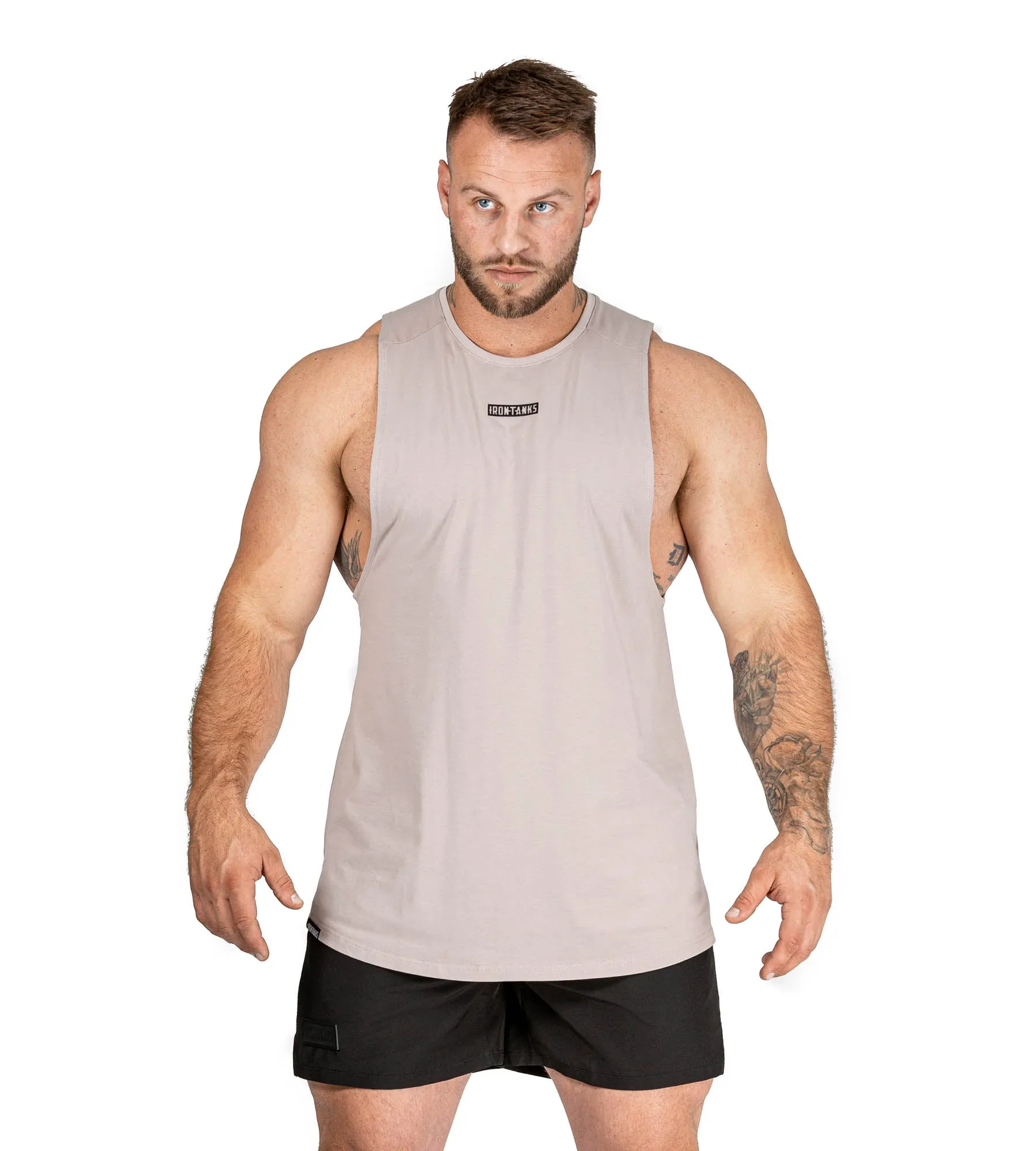 Raider Muscle Tank - Bone