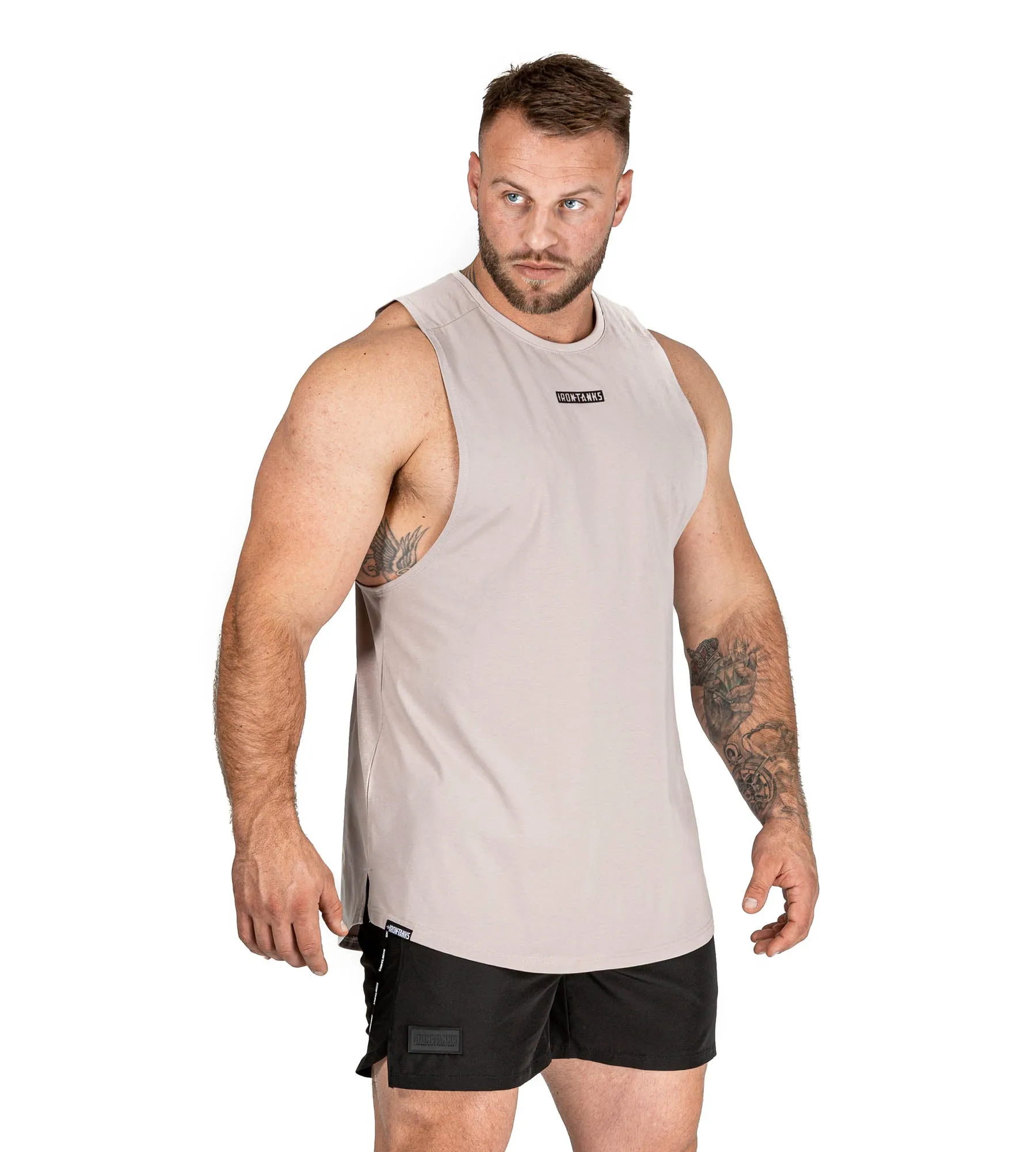Raider Muscle Tank - Bone