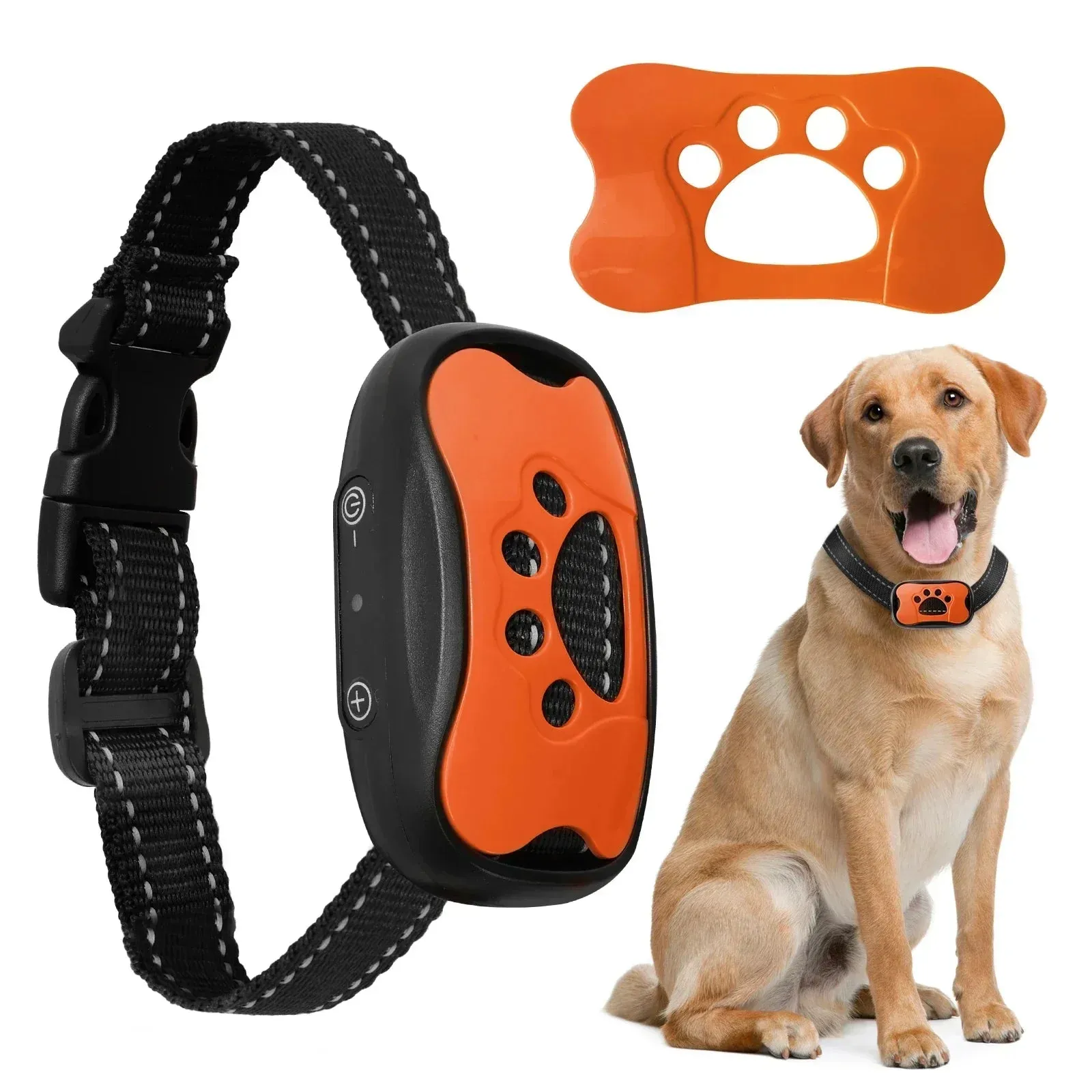 Rechargeable Ultrasonic Anti Bark Dog Training Collar