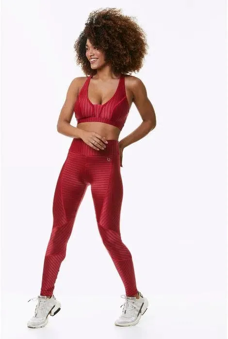 RED FASHION FULL LENGTH LEGGINGS