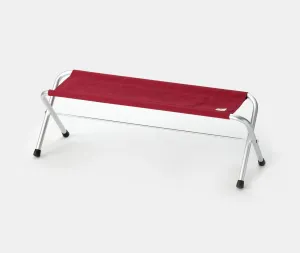 Red FD Folding Camping Bench