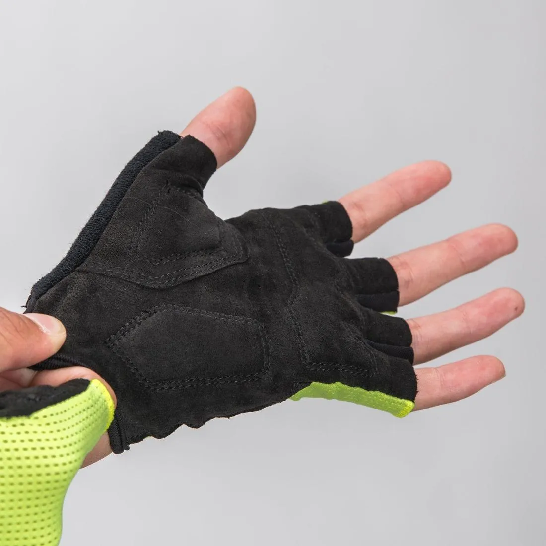 Road Cycling Gloves 500 - Neon