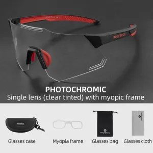 ROCKBROS Ultra-light  Bicycle Polarized Photochromic Sunglasses