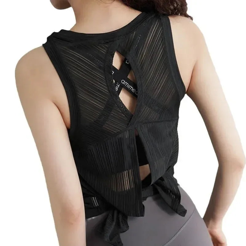 Running Sleeveless Quick Dry Top