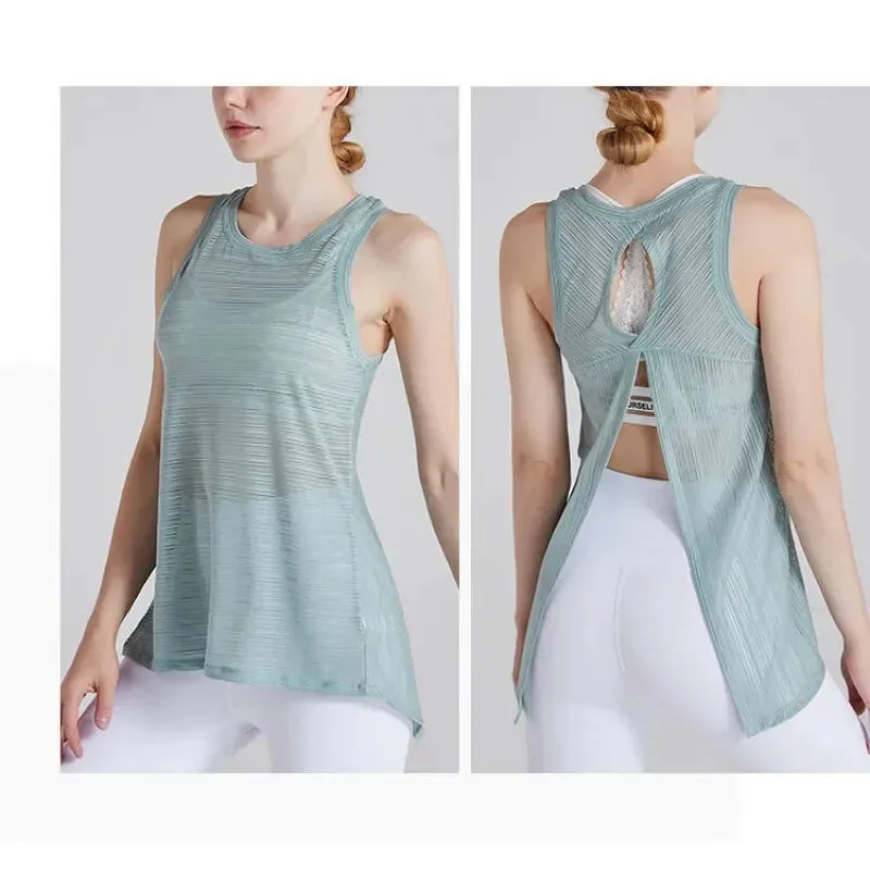 Running Sleeveless Quick Dry Top