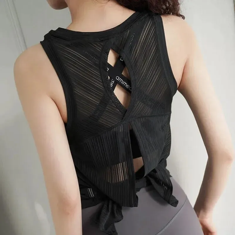 Running Sleeveless Quick Dry Top