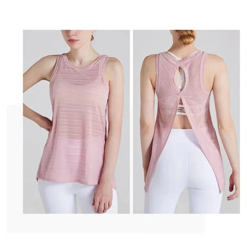 Running Sleeveless Quick Dry Top