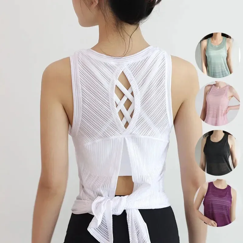 Running Sleeveless Quick Dry Top