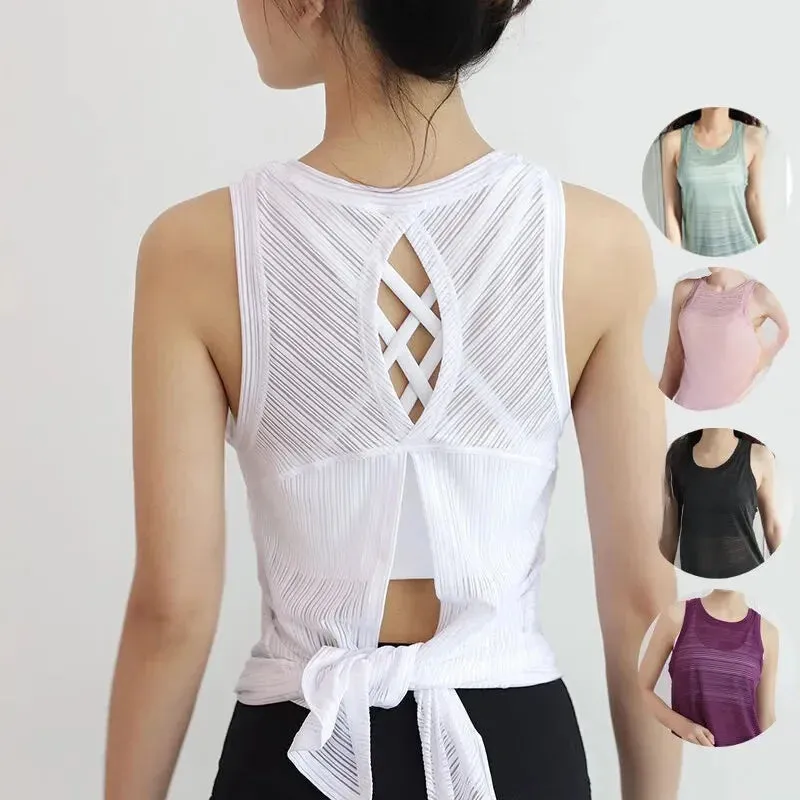 Running Sleeveless Quick Dry Top