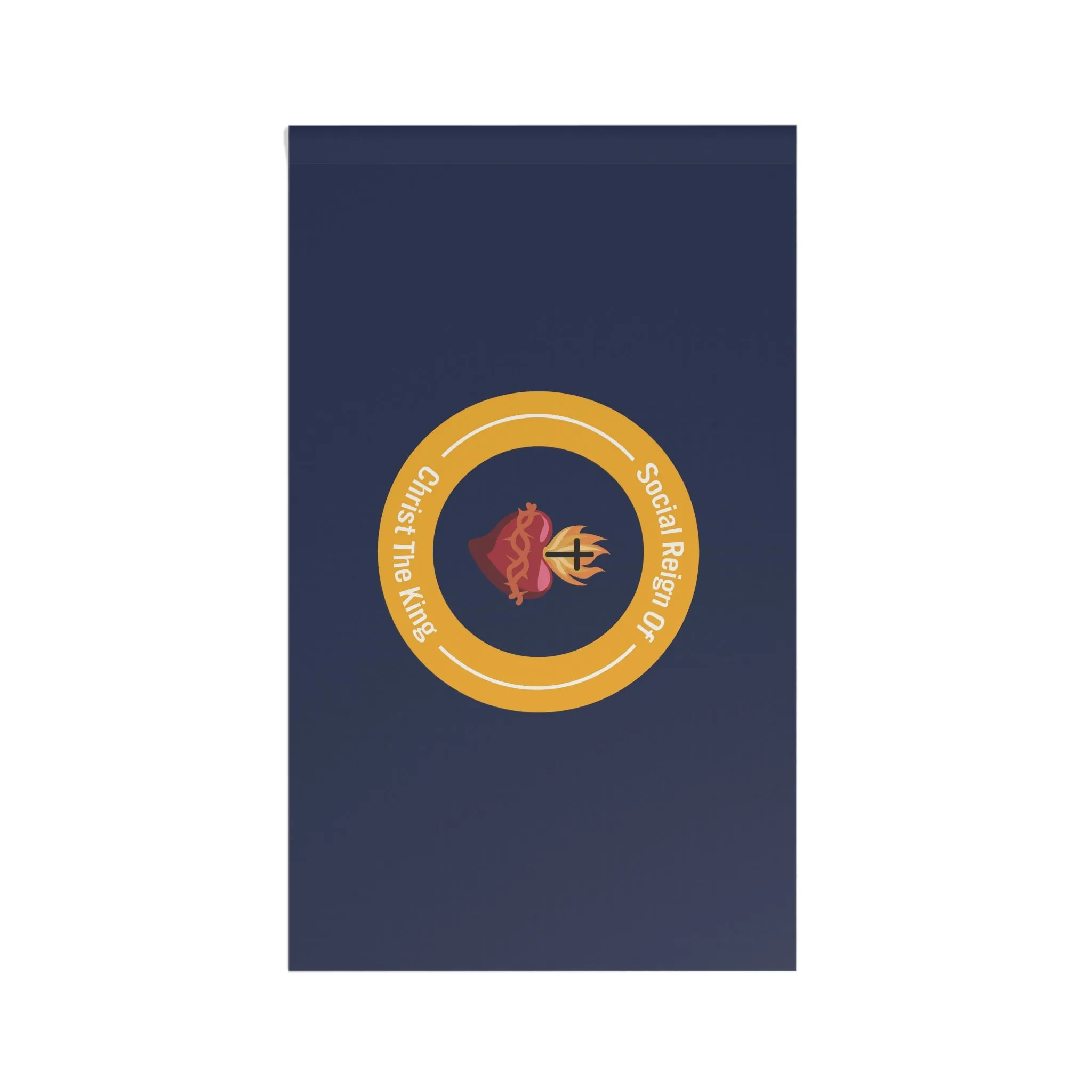Sacred Heart Social Reign of Christ the King Christian Catholic House Flag