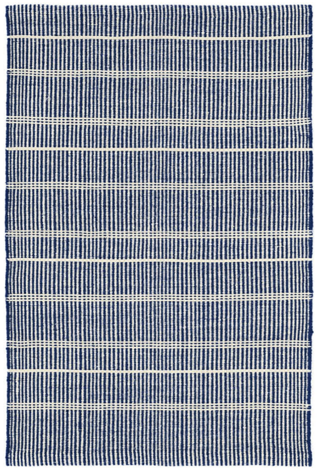 Samson Navy Handwoven Indoor/Outdoor Rug