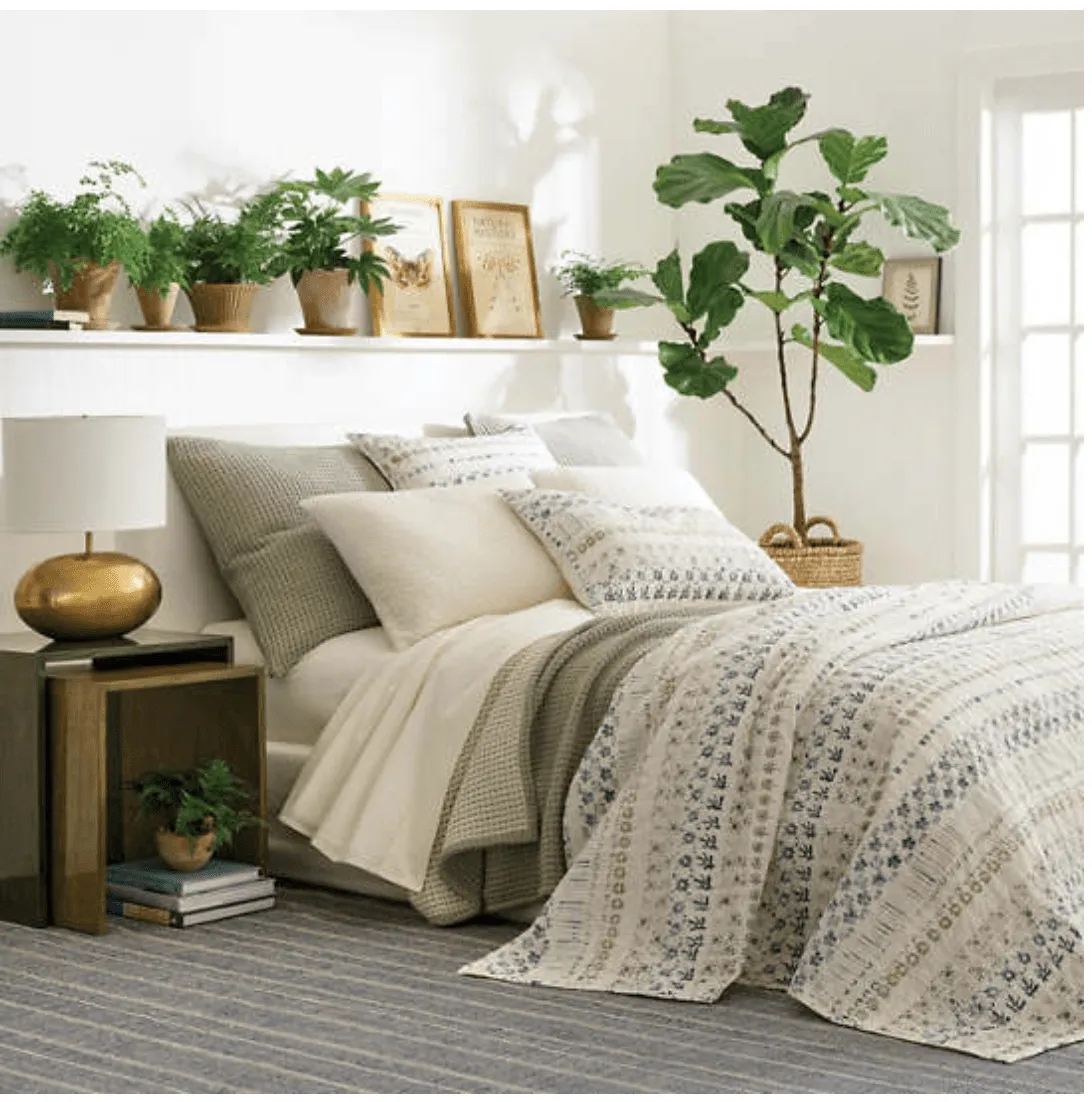 Samson Navy Handwoven Indoor/Outdoor Rug