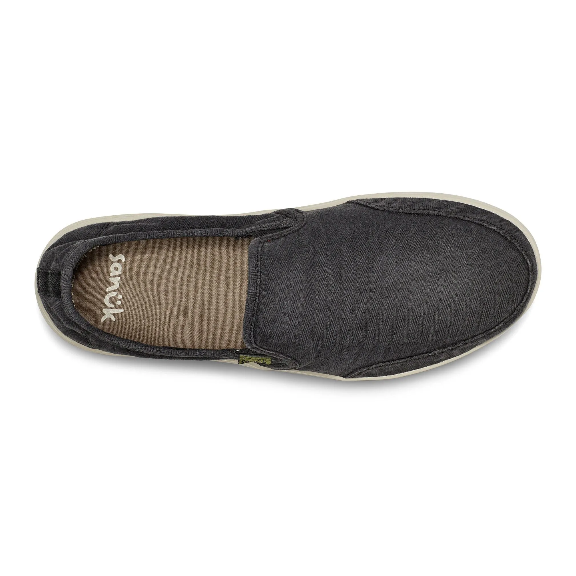 Sanuk Mens Vagabond Slip on Shoe