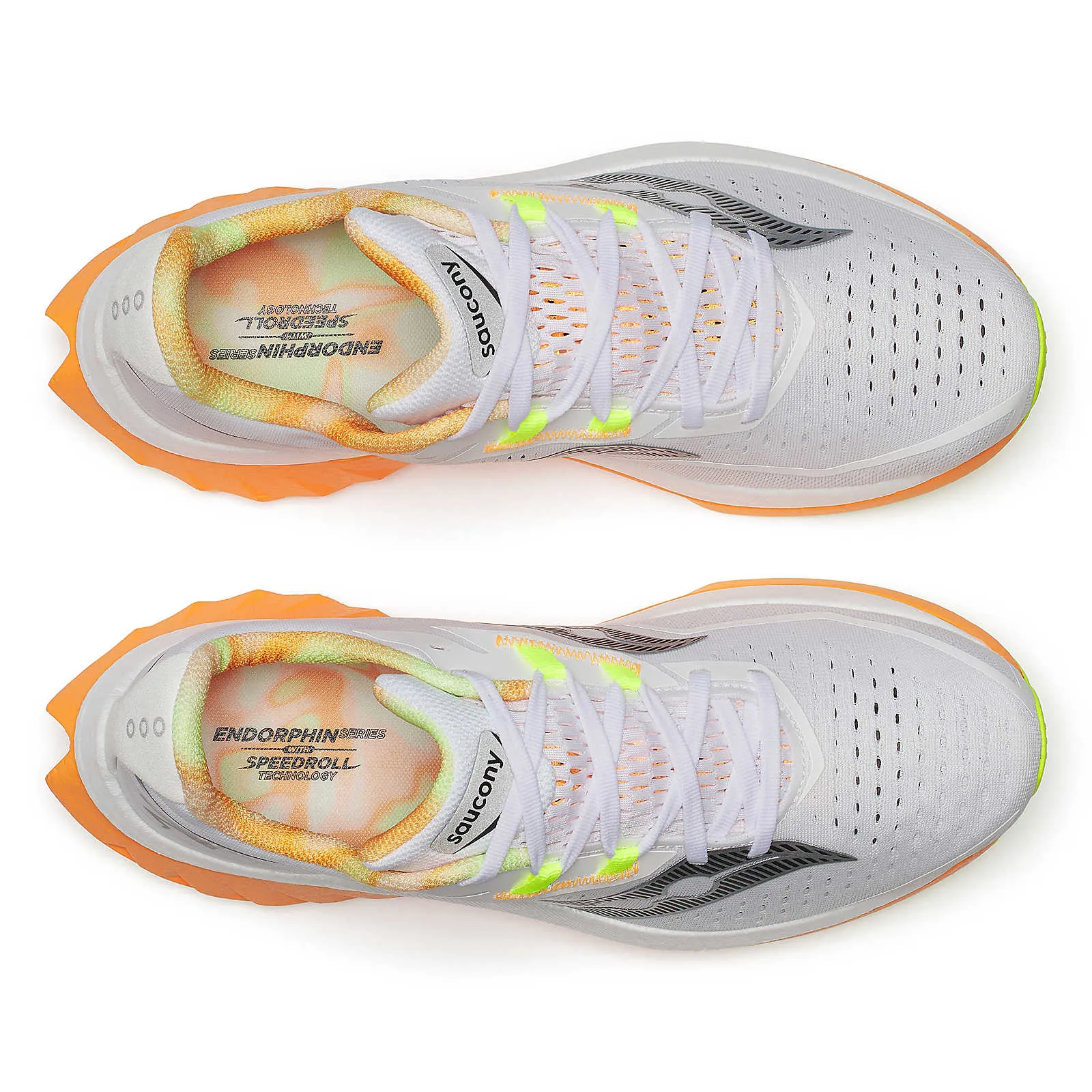 Saucony Endorphin Speed 4 (Mens) - White/Peel
