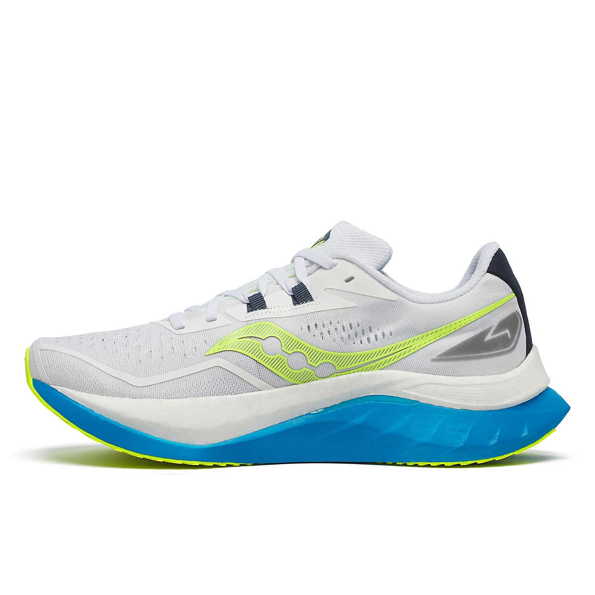 Saucony Endorphin Speed 4 (Mens) - White/Vizi Blue