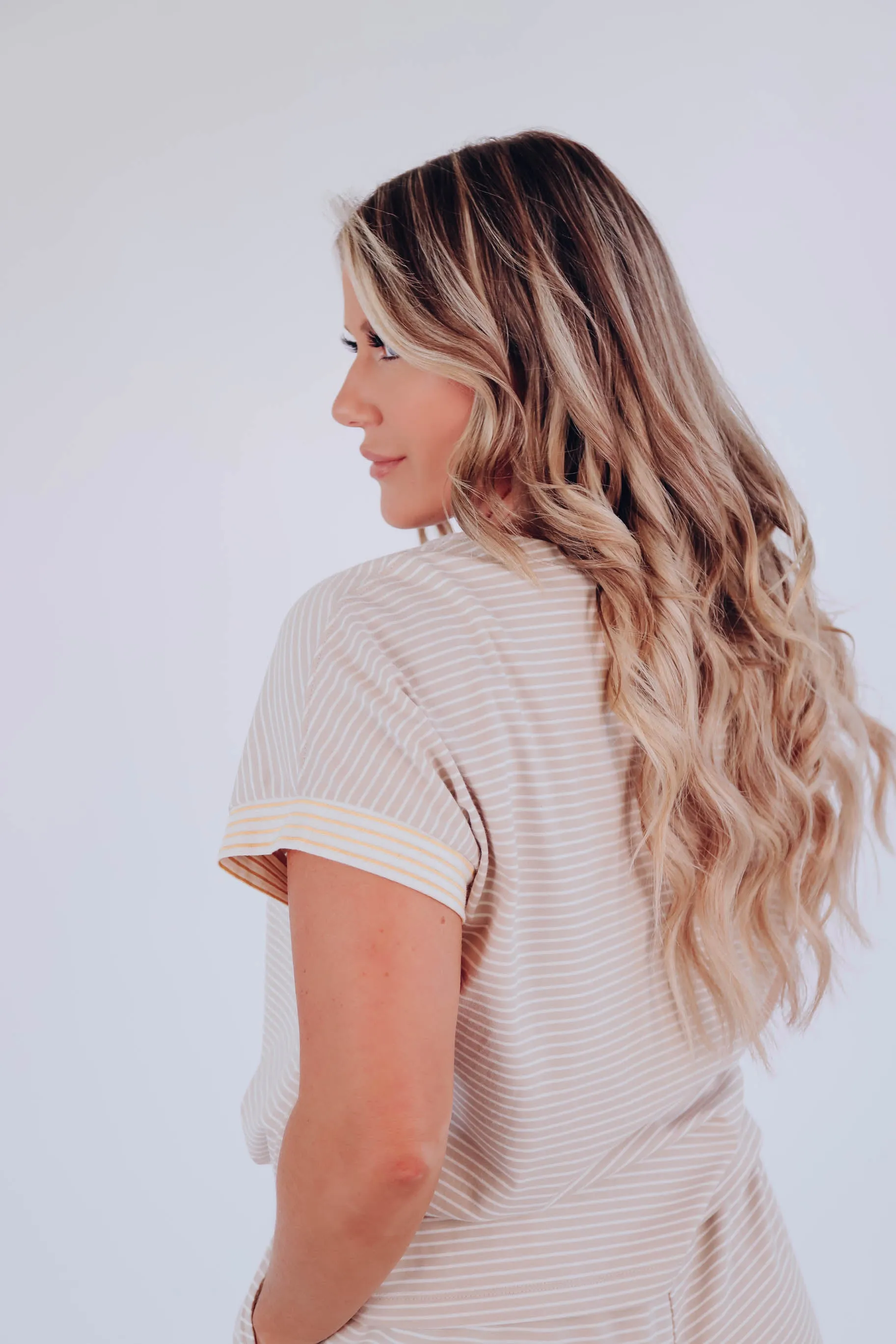 Saylor Bay Striped Short Set