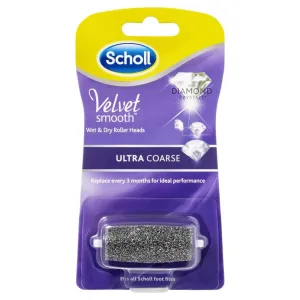 Scholl Velvet Smooth Wet & Dry Roller Heads Ultra Coarse