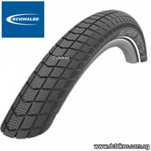 Schwalbe 20 X 2.4 Super Moto X Snakeskin Wired Tyre (1 Tire)