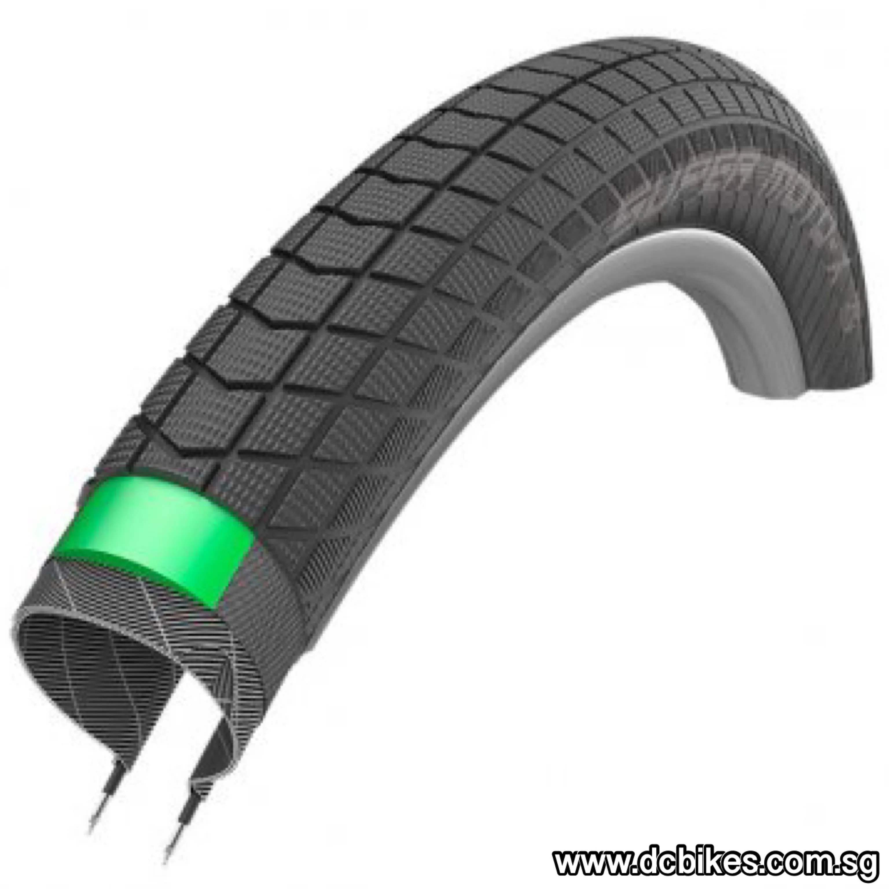 Schwalbe 20 X 2.4 Super Moto X Snakeskin Wired Tyre (1 Tire)