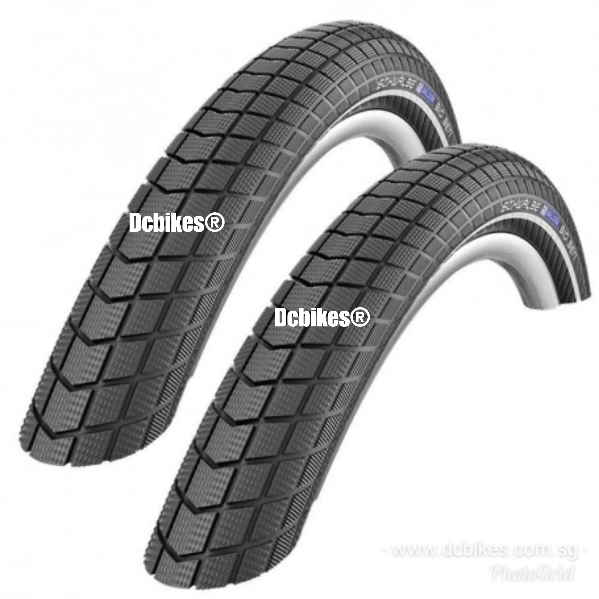 Schwalbe 27.5 X 2.0 | 27.5 X 2.15 Big Ben PLUS RaceGuard City Wired Tyres