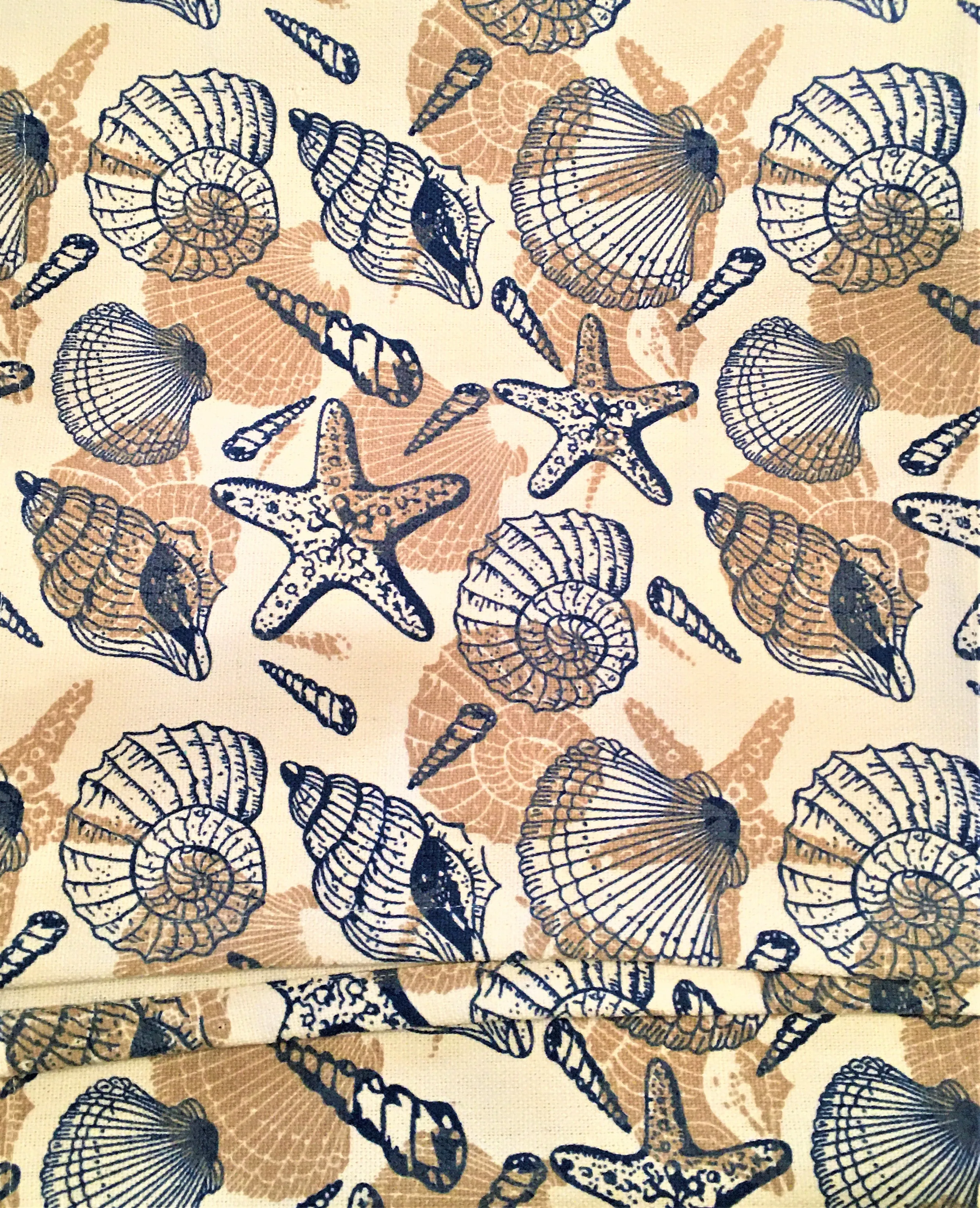 Seashell Table Runner 72" x14.5" 2 Colors