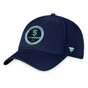 Seattle Kraken Fanatics Authentic Pro Training Camp Flexfit Hat