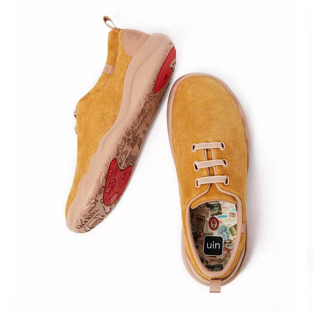 Segovia Khaki Cow Suede Lace-up Shoes Men