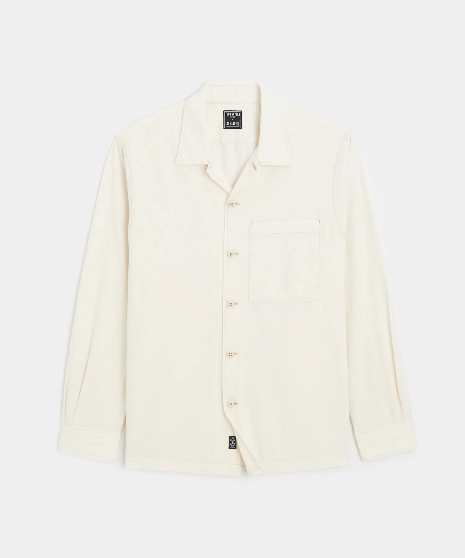 Selvedge Chambray Deck Shirt in Canvas