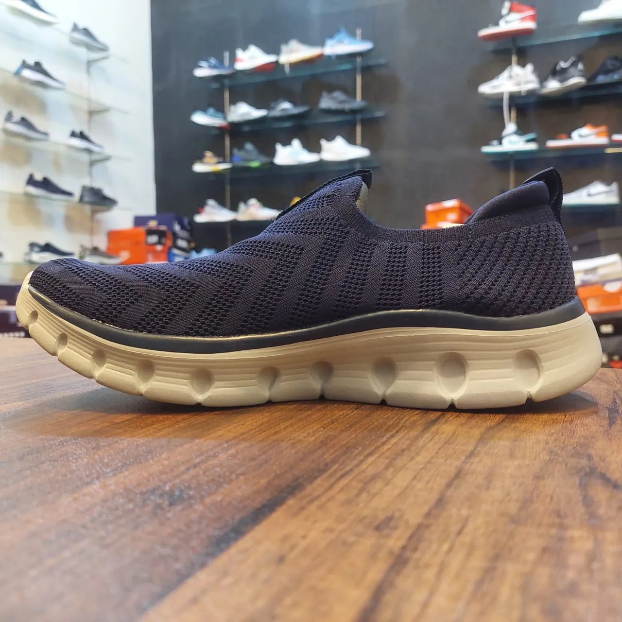 Sketcher Glide Step Flex Navy
