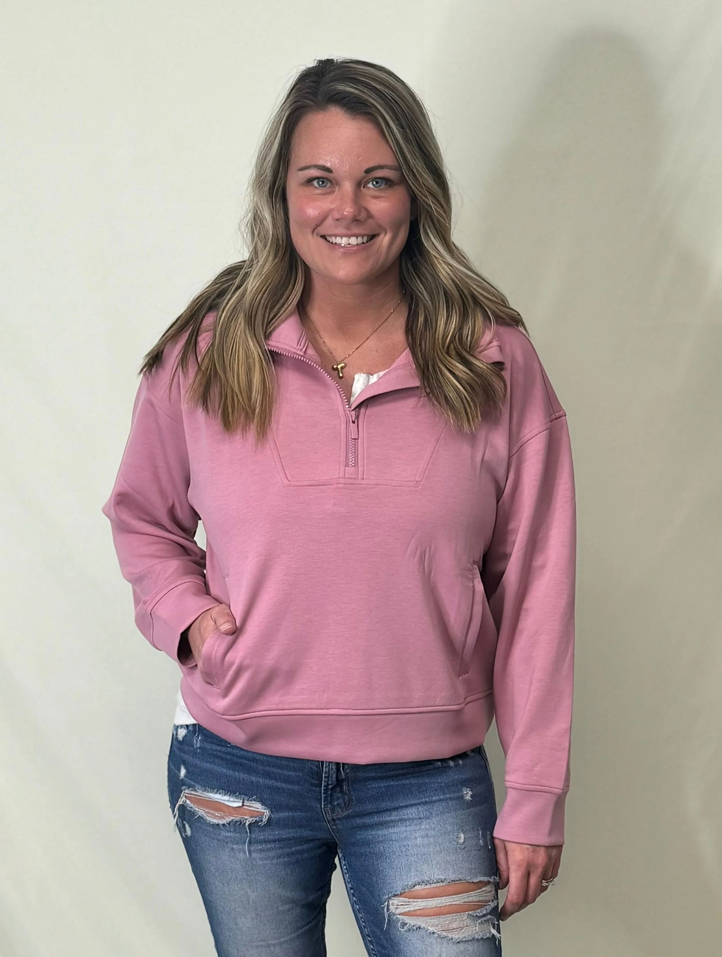Small Scuba Quarter Zip Pulllover
