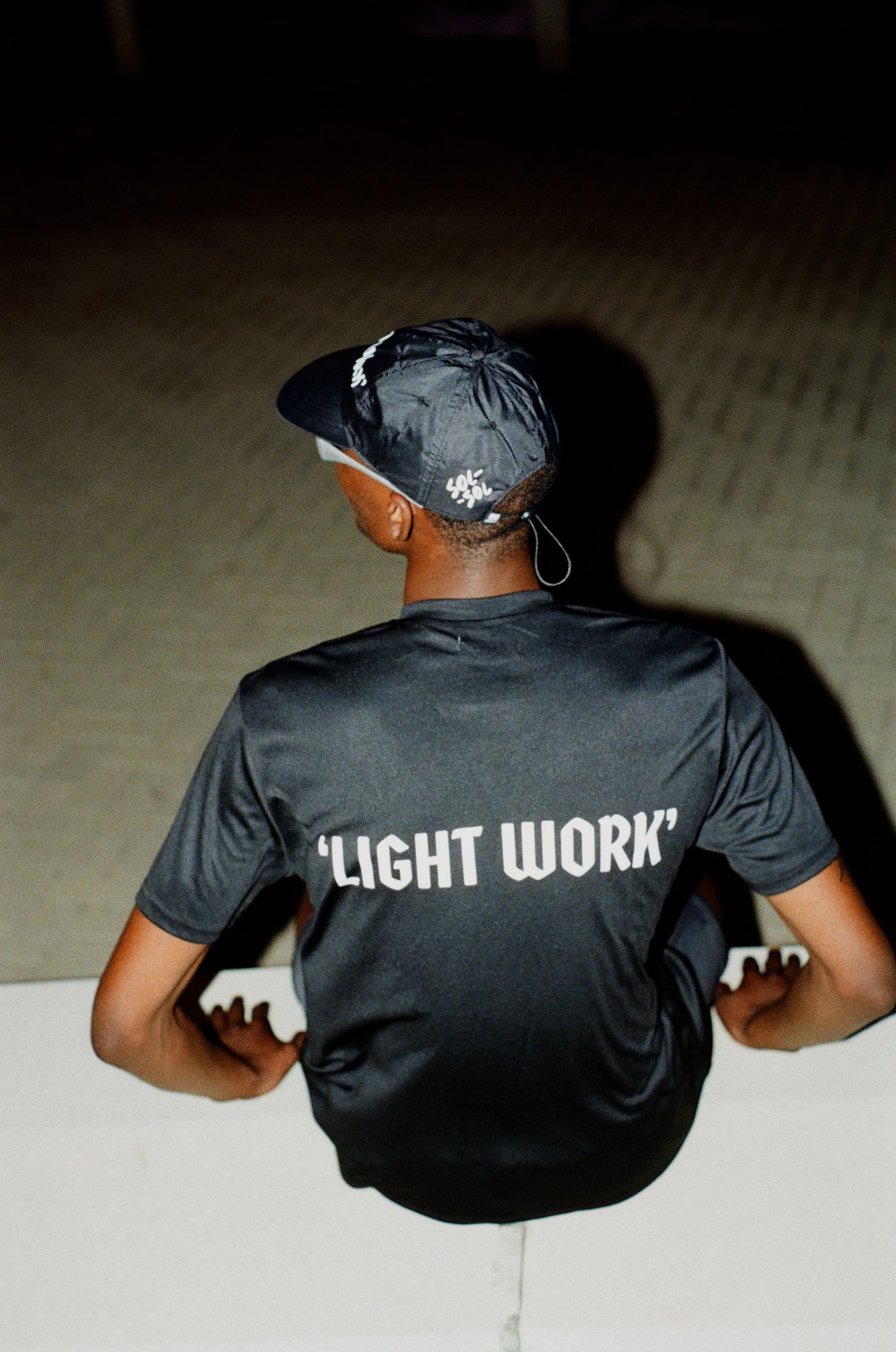 Sol Sol - 'Light Work' T-Shirt - Black