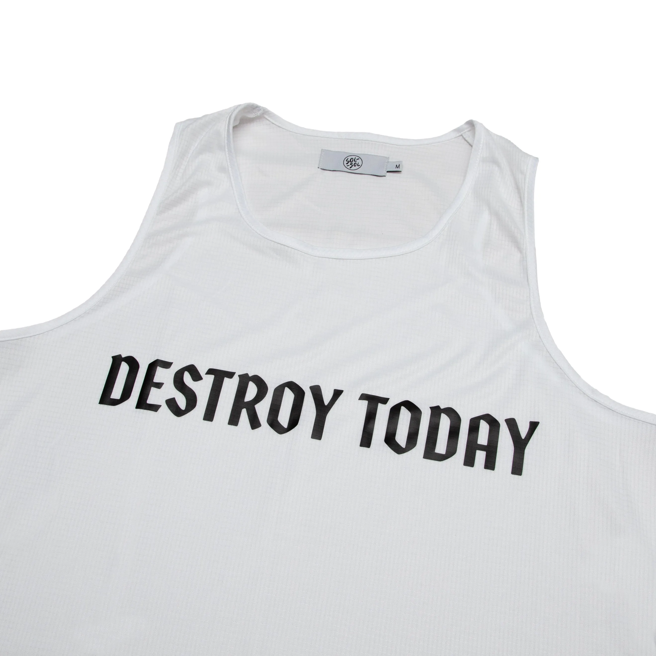 Sol Sol - 'Light Work' Vest - White