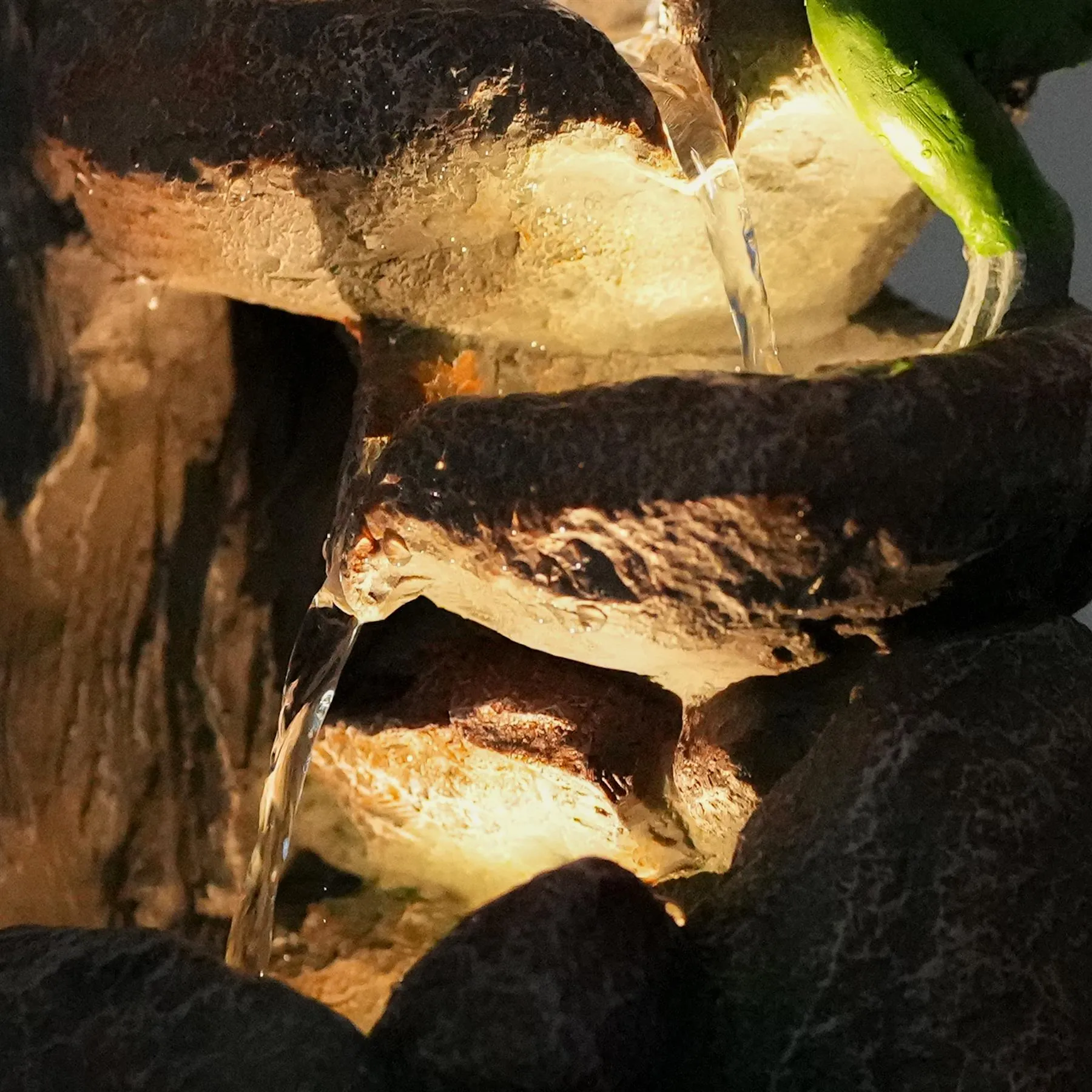 Solar Frog Fountain