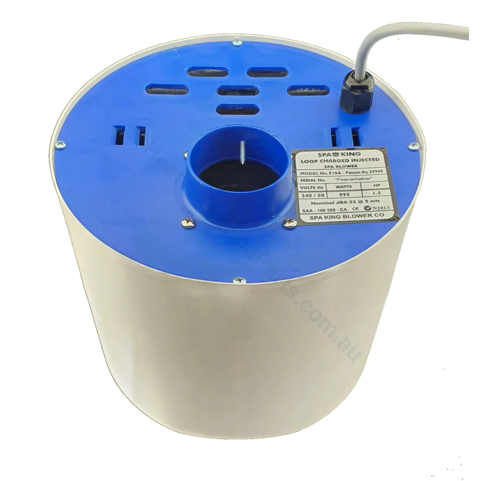 Spa-King Peacemaker Spa Air Blower - Outdoor or Indoor use.