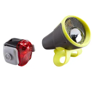 ST 100 Front/Rear Battery-Powered LED Bike Light Set