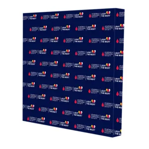 STRAIGHT VELCRO POP UP - ORDER 2 WEEKS PRE-EVENT