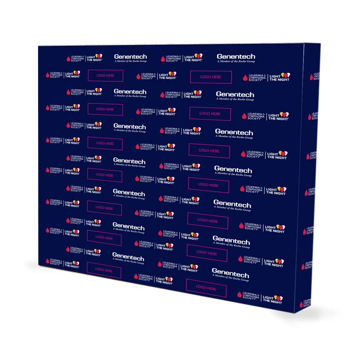 STRAIGHT VELCRO POP UP - ORDER 2 WEEKS PRE-EVENT
