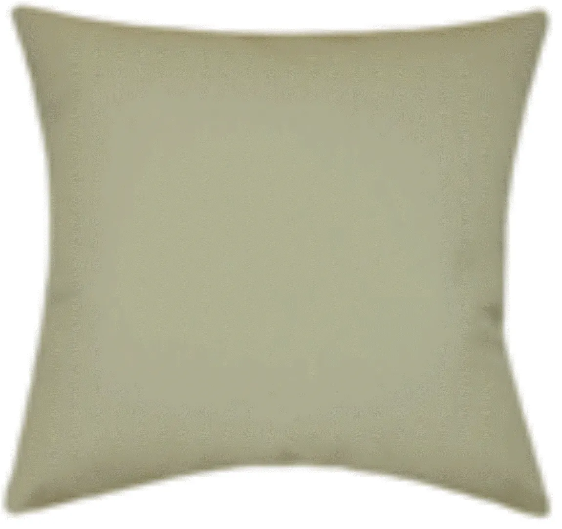 Sunbrella® Canvas Antique Beige Indoor/Outdoor Solid Color Pillow