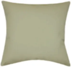Sunbrella® Canvas Antique Beige Indoor/Outdoor Solid Color Pillow