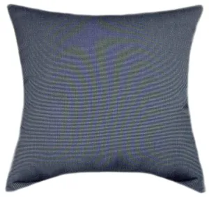 Sunbrella® Canvas Twilight Indoor/Outdoor Textured Solid Color Pillow