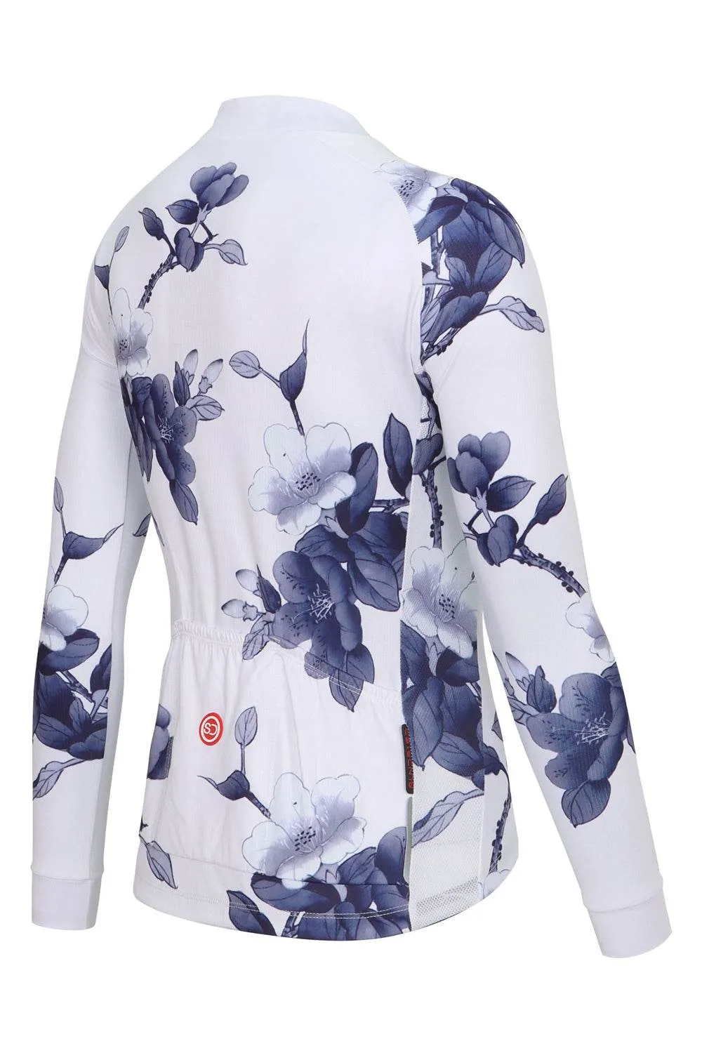 Sundried Floral Women's Long Sleeve Training Cycle Jersey