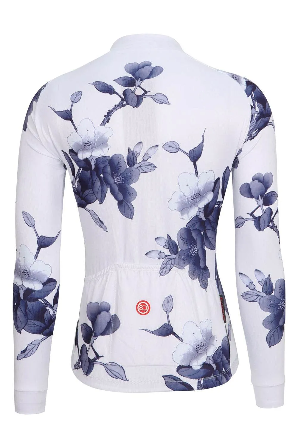 Sundried Floral Women's Long Sleeve Training Cycle Jersey