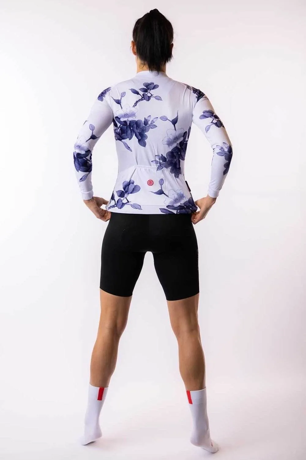 Sundried Floral Women's Long Sleeve Training Cycle Jersey